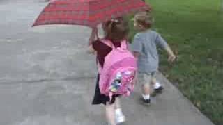 Laurel's First Day of School