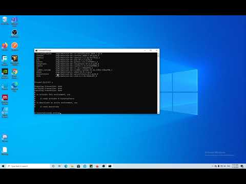Conda Environment Setup - YouTube