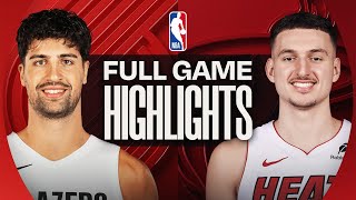 TRAIL BLAZERS at HEAT | FULL GAME HIGHLIGHTS | November 8, 2025