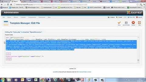 How to remove footer in Joomla 2.5