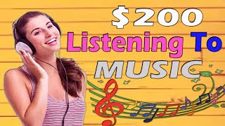 MAKE $550 FOR FREE LISTENING TO MUSIC New App Make Money Online 2020 screenshot 4