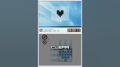 Picross DS - Easy 0-C - Heart