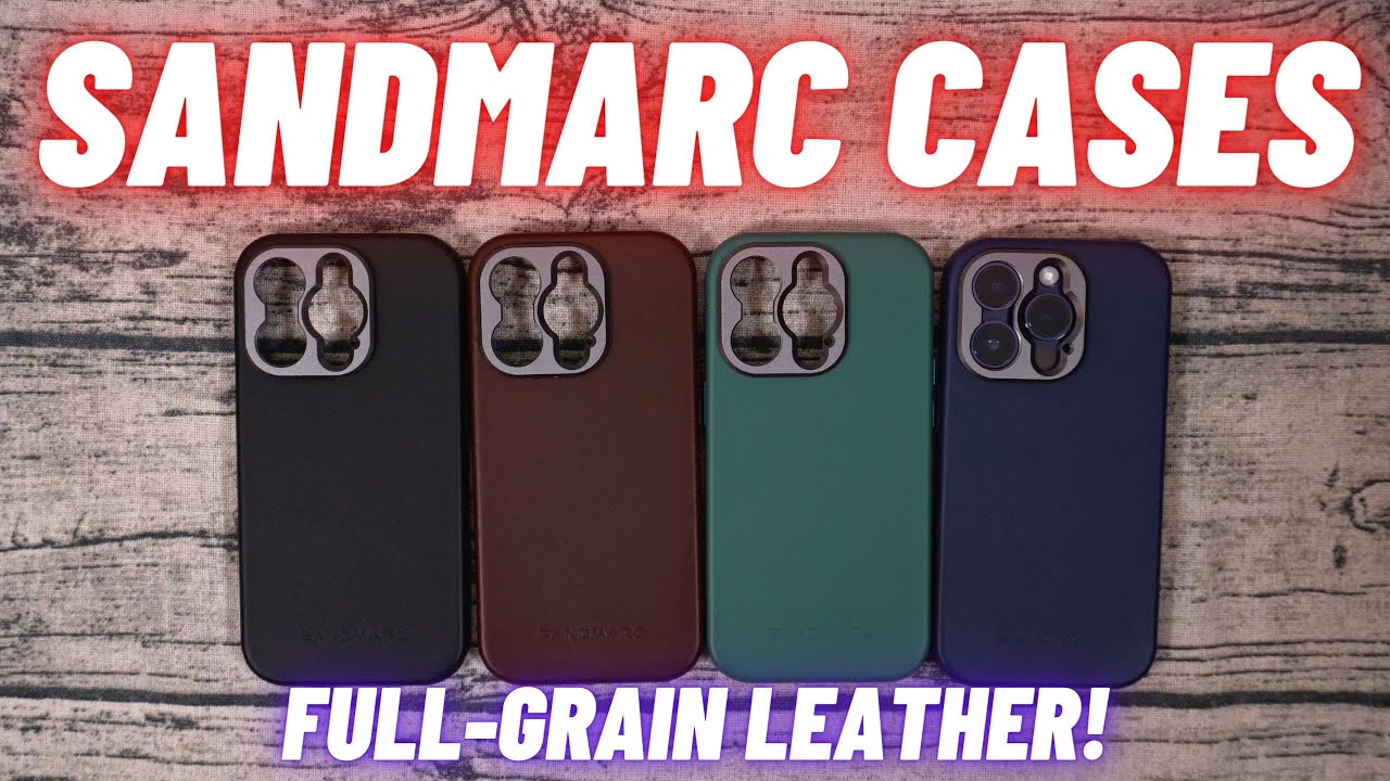 SANDMARC Leather iPhone 14 Pro Case REVIEW! // Full-Grain Leather