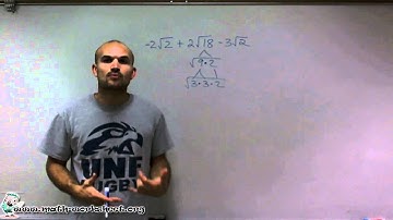 Algebra - Radical Expressions - Adding and subtracting - Medium