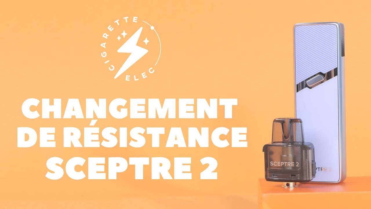 Cartouche Sceptre 2 Innokin Changement de résistance et amorçage