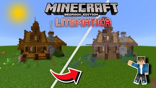 مود لايتماتيكا اخيرا ماين كرافت بيدروك/ litematica for bedrock screenshot 2