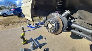 DA Integra PCI Rear Lower Control Arm Install #integra #acura #honda