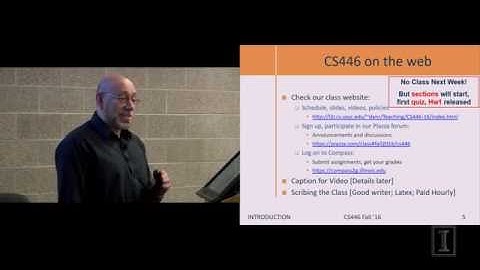 Lecture #2 - Introduction to Machine Learning (Part - 1)
