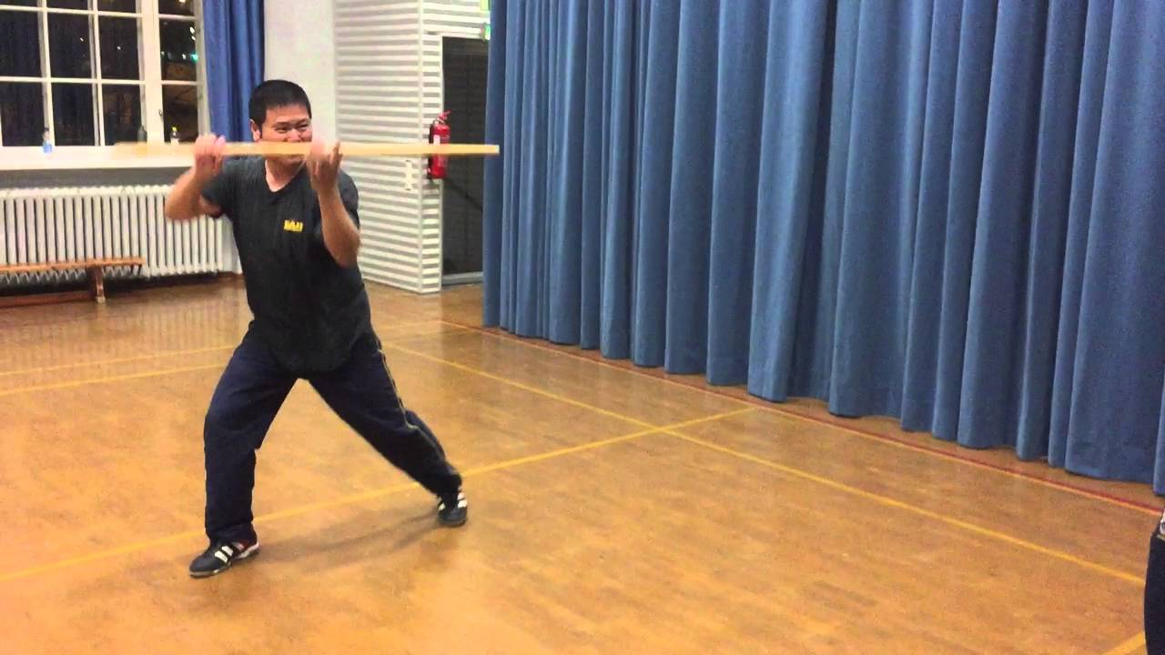 Transforming staff form into practical fighting Part 2 YouTube