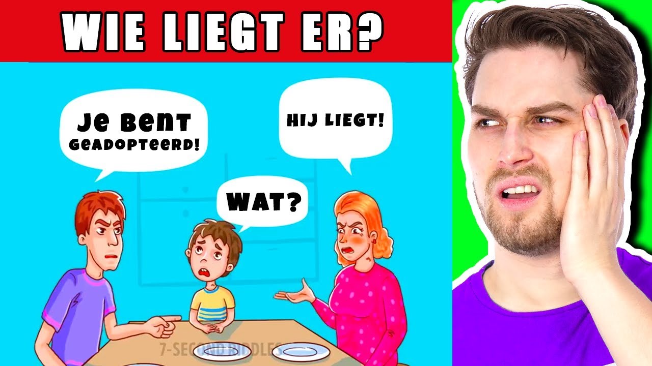 Bizarre Raadsels Die 98,7% Niet Kan Oplossen!😰