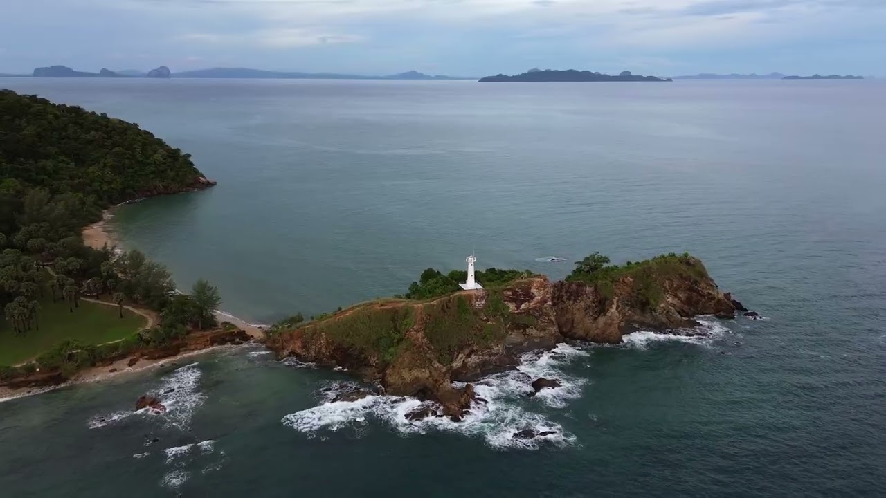 Southern Ko Lanta Aerial | Mu Ko Lanta National Park, Thailand 4k