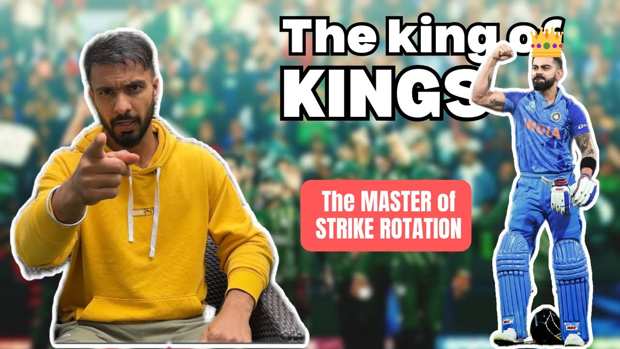 VIRAT KOHLI and the ART of STRIKE ROTATION!! #battingmasterclass # ...