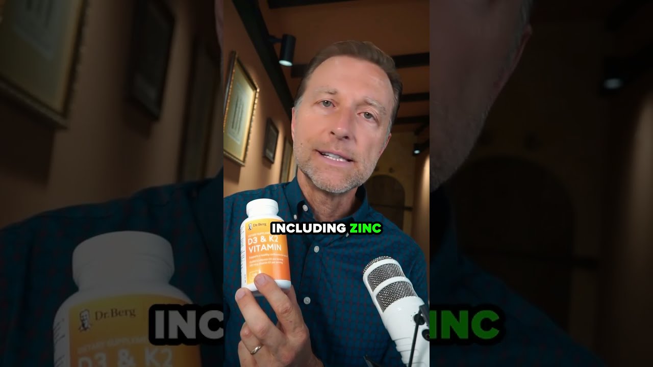 Discover The Dynamic Duo For Your Health Journey Vitamin D3 K2 Drberg Youtubeshorts