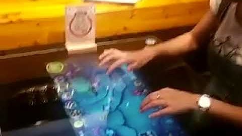 multi point touch interactive restaurant table
