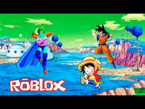GOKU y LUFFY ULTRA ROTOS! ANIME FIGHTERS SIMULATOR ROBLOX