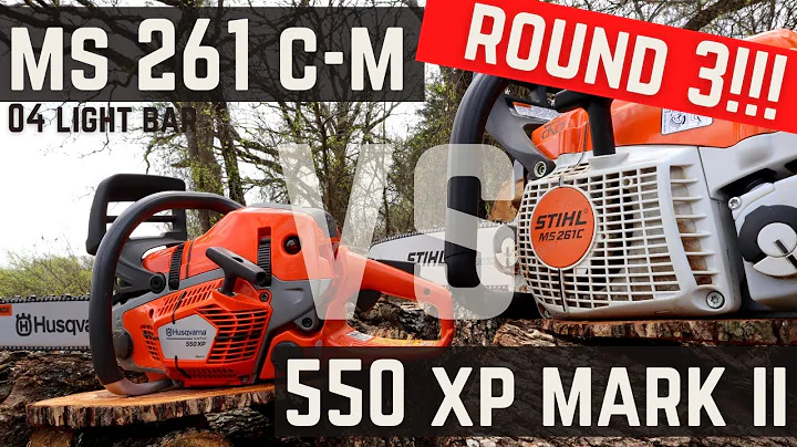 Stihl MS 261 CM (04 Light Bar) vs Husqvarna 550 xp Mark 2 - Pro Chainsaw Comparison