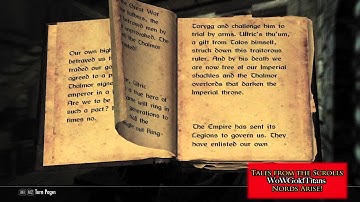 TES V: Skyrim - Tales from the Scrolls: Nords Arise!