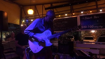 jubal jamming with Michael Travis of String Cheese Incident, in the ensemble "Zuvuya."