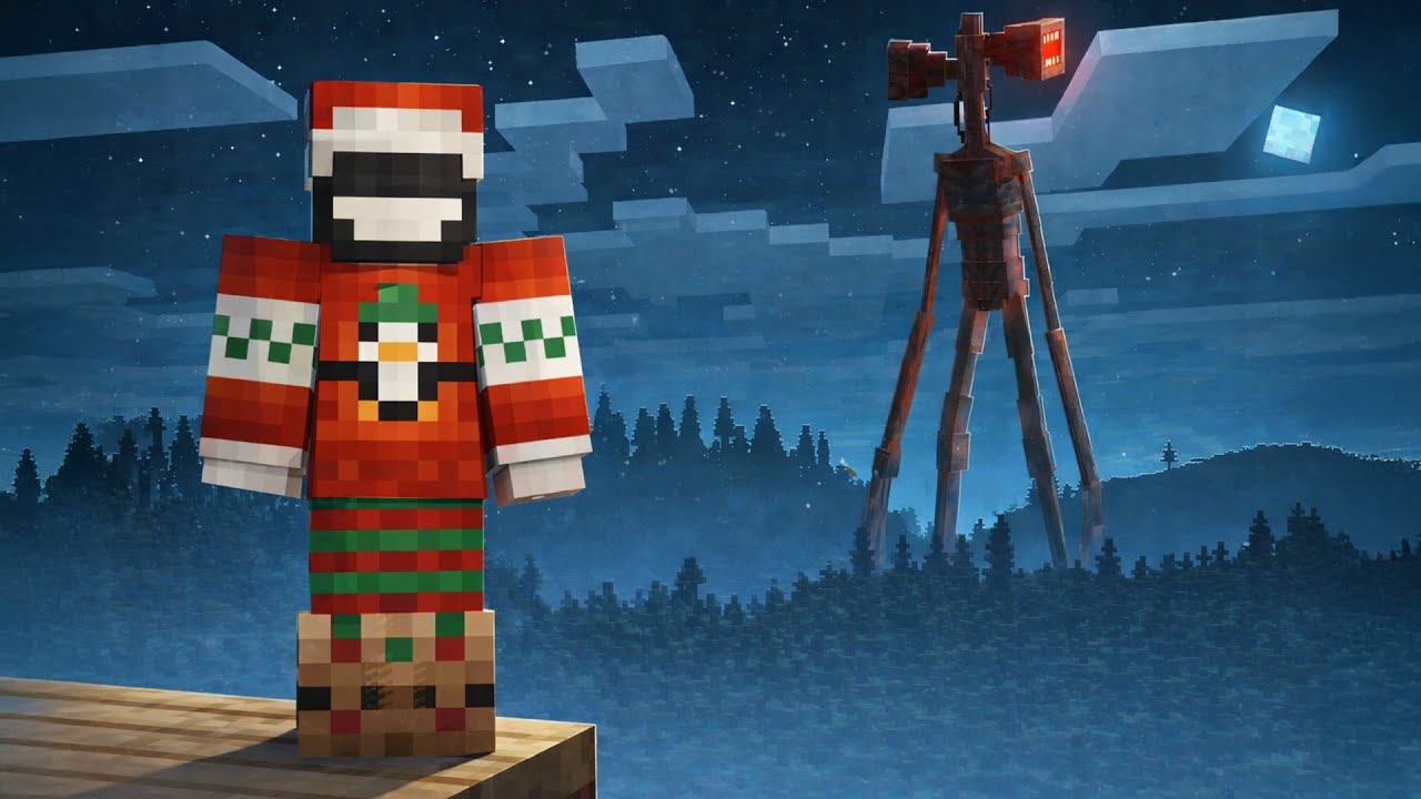 SIREN HEAD FURA CRACIUNUL...