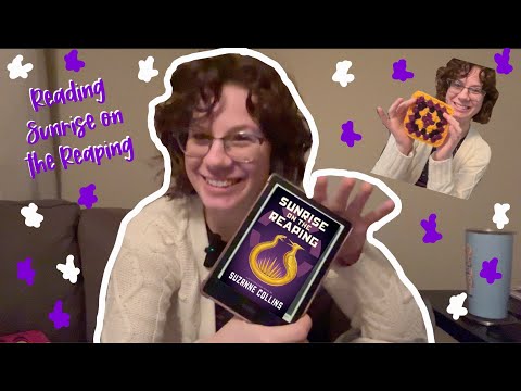 Come with me as I read Sunrise on the Reaping (and crochet)