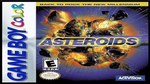 Asteroids - Gameboy Playthrough #59 【Longplays Land】