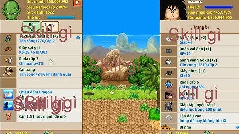 Ngọc rồng online - mở skill 2 đệ tử cái kết đậm sức chất chơi người rơi