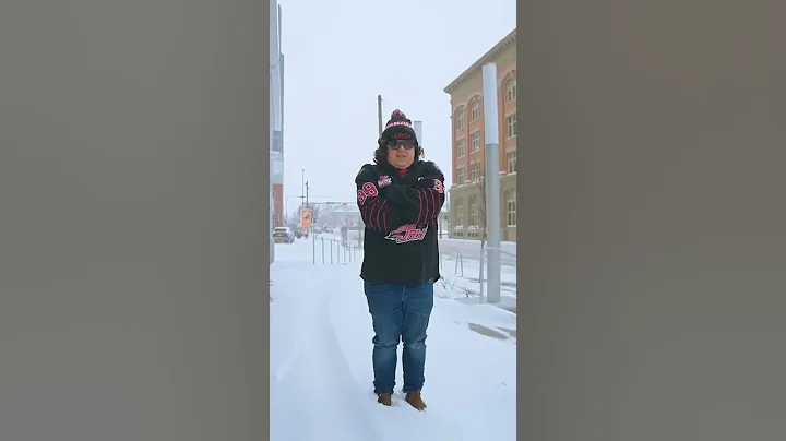 Come to Calgary they said, It'll be warm they said! #Shorts