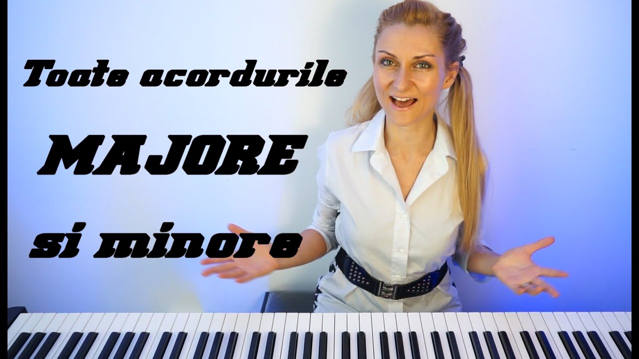 Învață să te acompaniezi! (totul despre Acordurile Majore si minore) - - Major & Minor Chords
