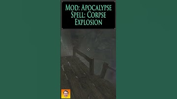 Checkout the CORPSE EXPLOSION spell from the Skyrim Spell Mod APOCALYPSE! #shorts