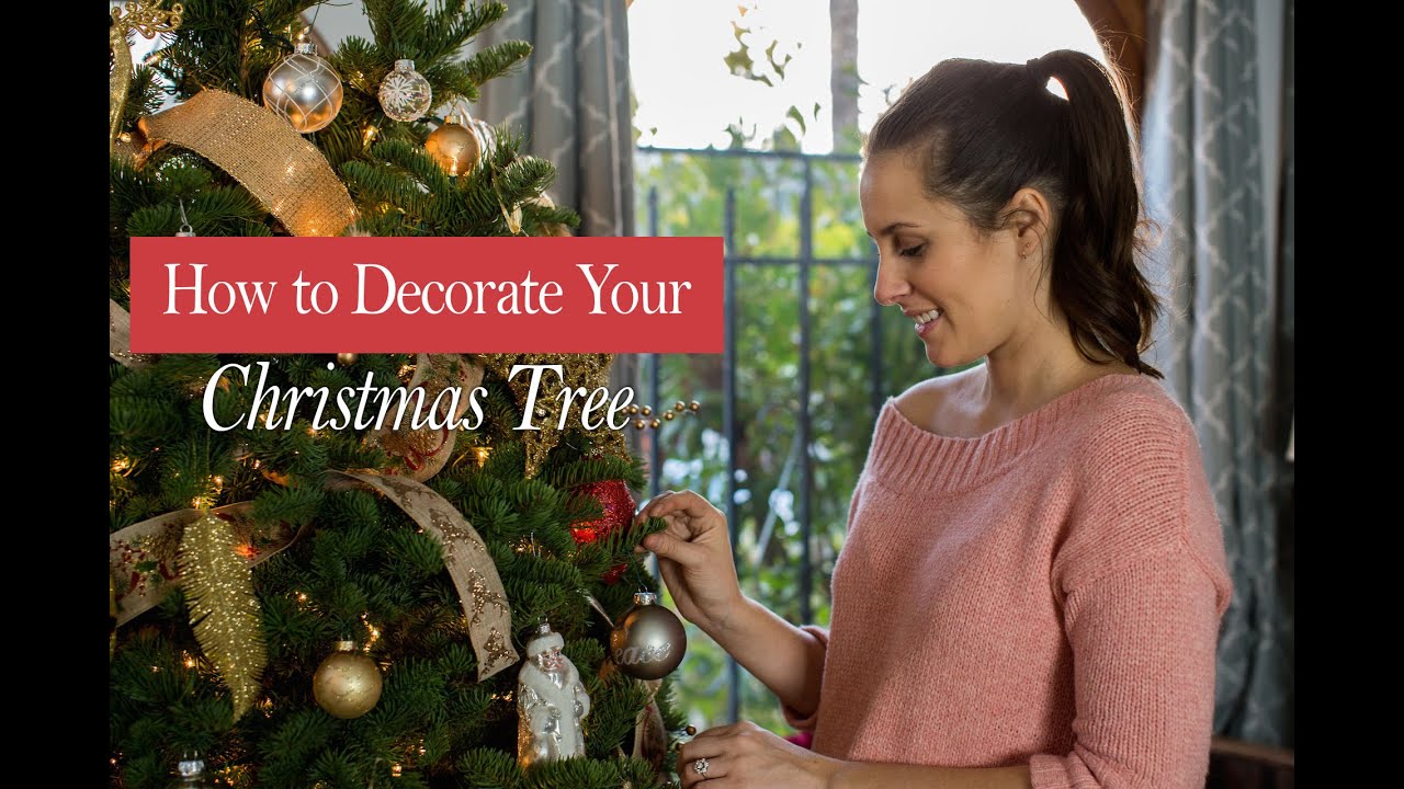 How to Decorate Your Christmas Tree - YouTube