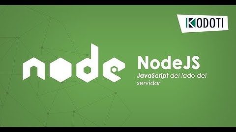06. Introducción a Node JS - Qué son los módulos