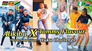 Alikiba and Tommy Flavour - Huku😍 |Nishike wapi |Nishike huku |huku Tiktok dance challenge 🔥