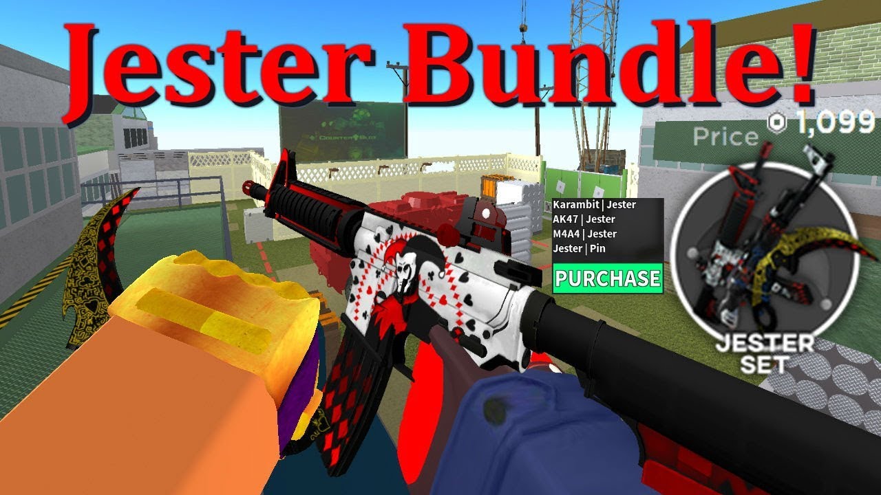 Jester Bundle Showcase! (Counter Blox)