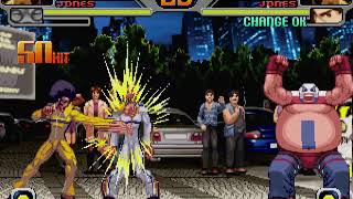 ROTD(Rage of the Dragons) Kang and Jones 100% combo with double exclusive duplex