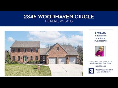2846 WOODHAVEN Circle, De Pere, WI home video tour