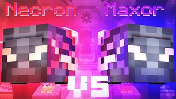 WHICH IS THE BEST?? Necron armor VS Maxor armor | Hypixel Skyblock