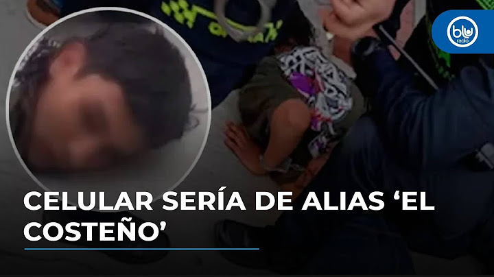 Se confirma dónde está el celular del joven sicario que atentó contra Miguel Uribe Turbay