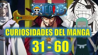 Secretos y curiosidades del manga de One Piece | 31-60