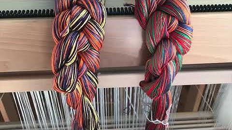 Weaving Illusions double-weave wallhanging