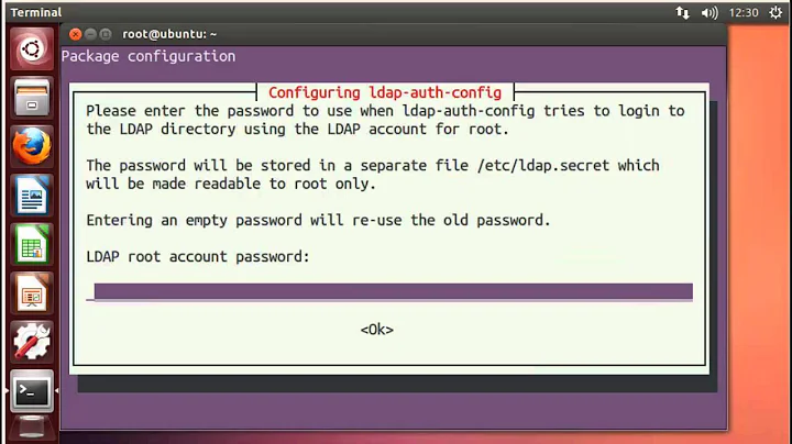 Ubuntu Authenticating Linux Client to openLDAP