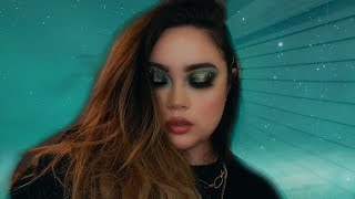 DARK GREEN MAKEUP LOOK