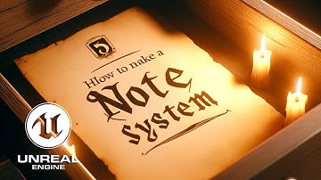 How To Make A BASIC Note System Tutorial | Blueprint