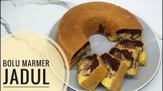 Resep bolu marmer jadul