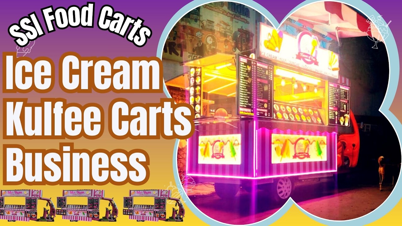Ice Cream Kulfee Carts Business India#ICE CREAM CARTS MANUFACTURER IN DELHI/SSI Food Cart