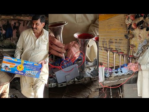 How To Assemble Bus Horns #shorts #wowskills #howtomake #bus