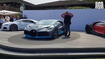 Bugatti Divo World Premiere | The Quail: A Motorsports Gathering 2018