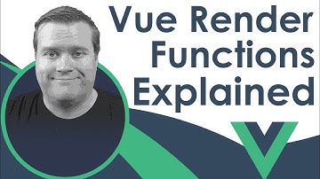 Create A Vue App With Render Functions Tutorial! What Is it?