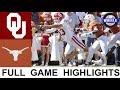 #6 Oklahoma vs #21 Texas Highlights (GAME OF THE YEAR!?) | Week 6 | 2021 College Football Highlights