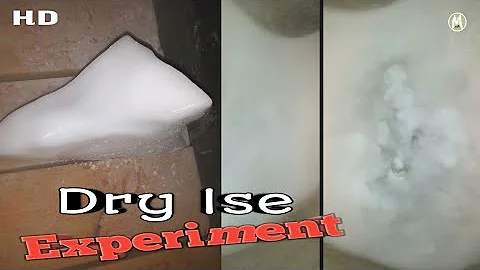 Experiment!! How To Make The Perfect Fog Effect Using Dry Ice