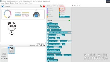 Arduino mblock Potansiyometre ile led parlaklığı ayarlama